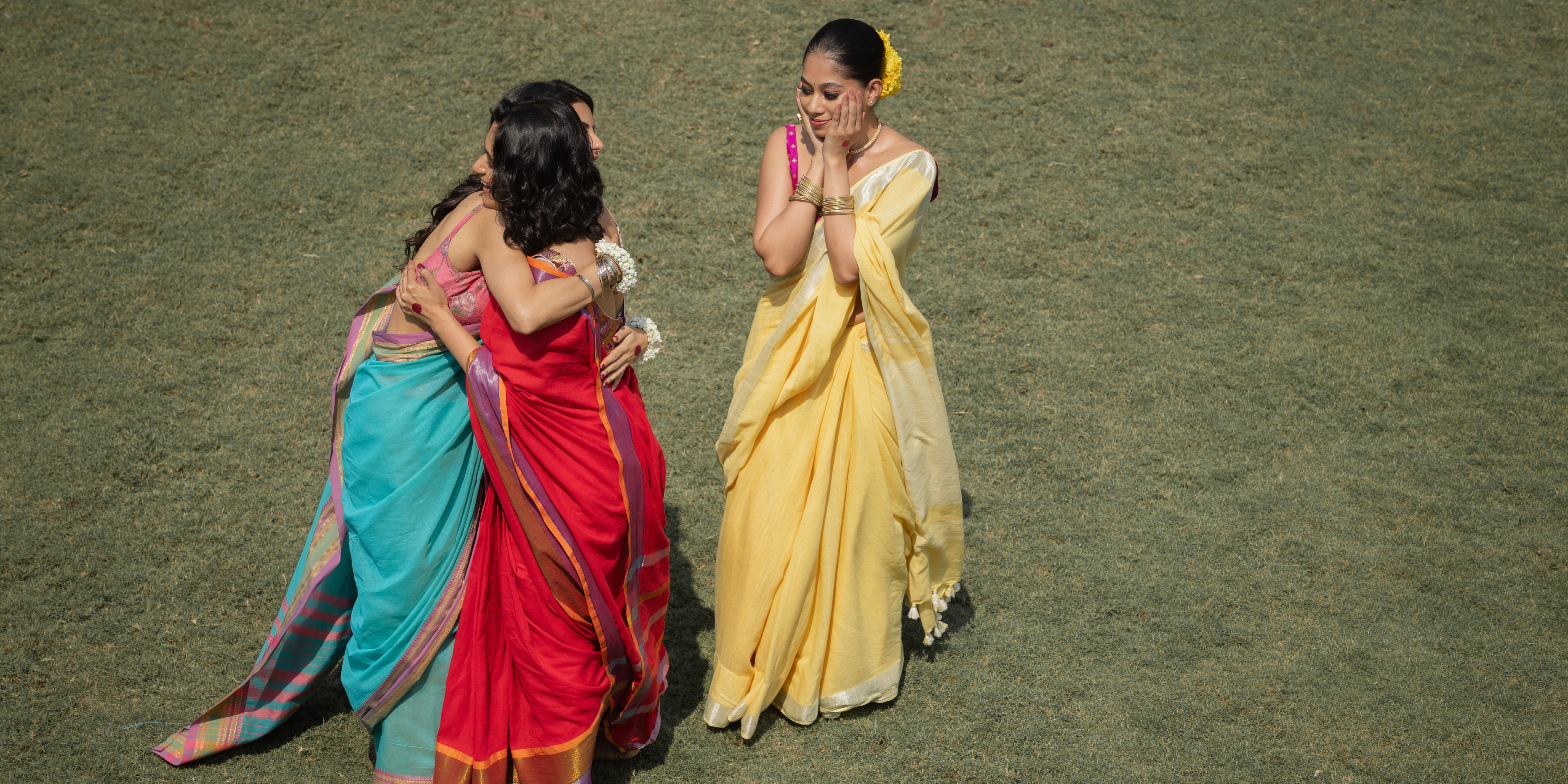 Celebration sarees and festive elegance