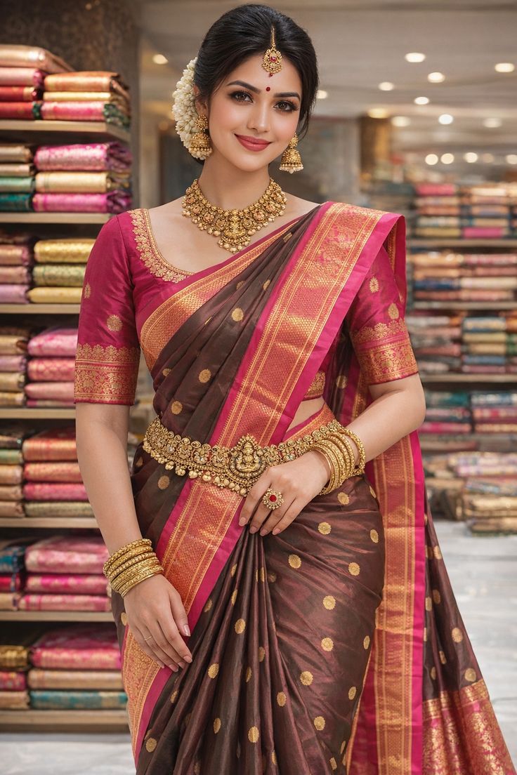 Kanchi pattu sarees